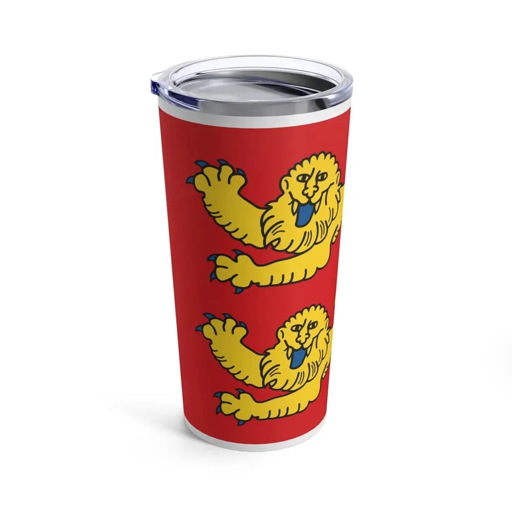 Flag of Normandy France 2 - Tumbler 20oz - Go Mug Yourself