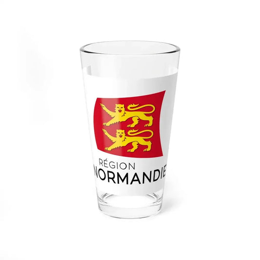 Flag of Normandy France - Pint Glass 16oz 16oz - Go Mug Yourself
