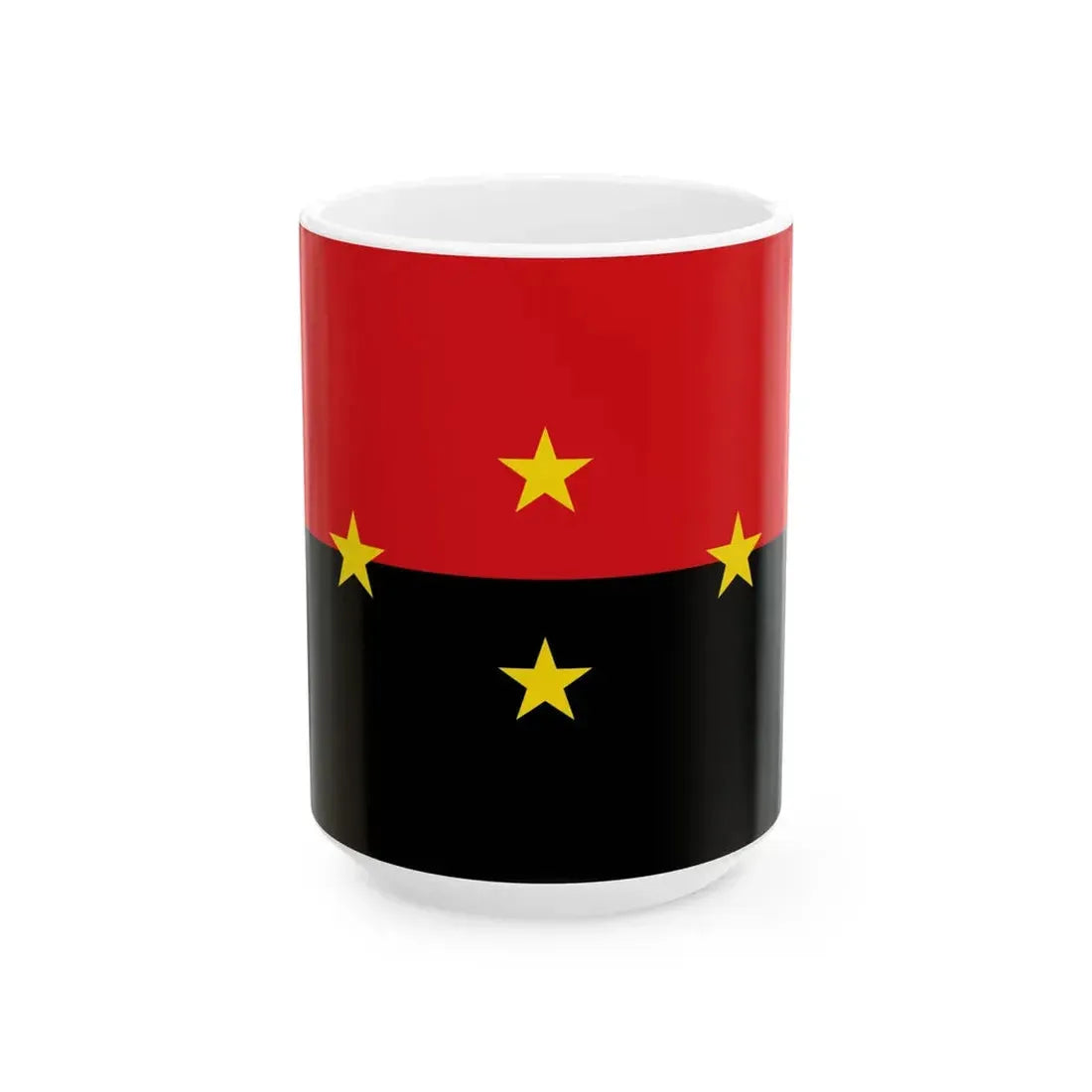 Flag of Norte de Santander (Colombia) White Coffee Mug 15oz - Go Mug Yourself