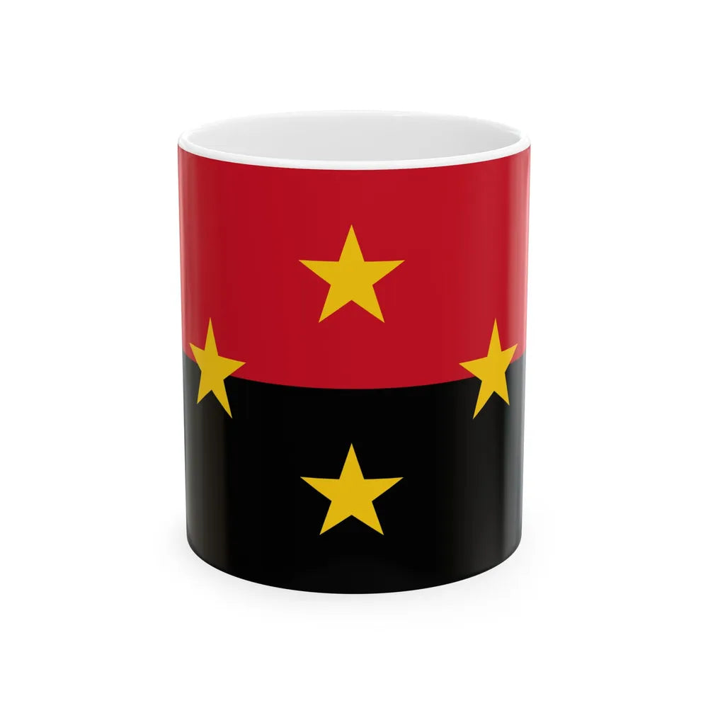 Flag of Norte de Santander Department (Colombia) White Coffee Mug 11oz - Go Mug Yourself