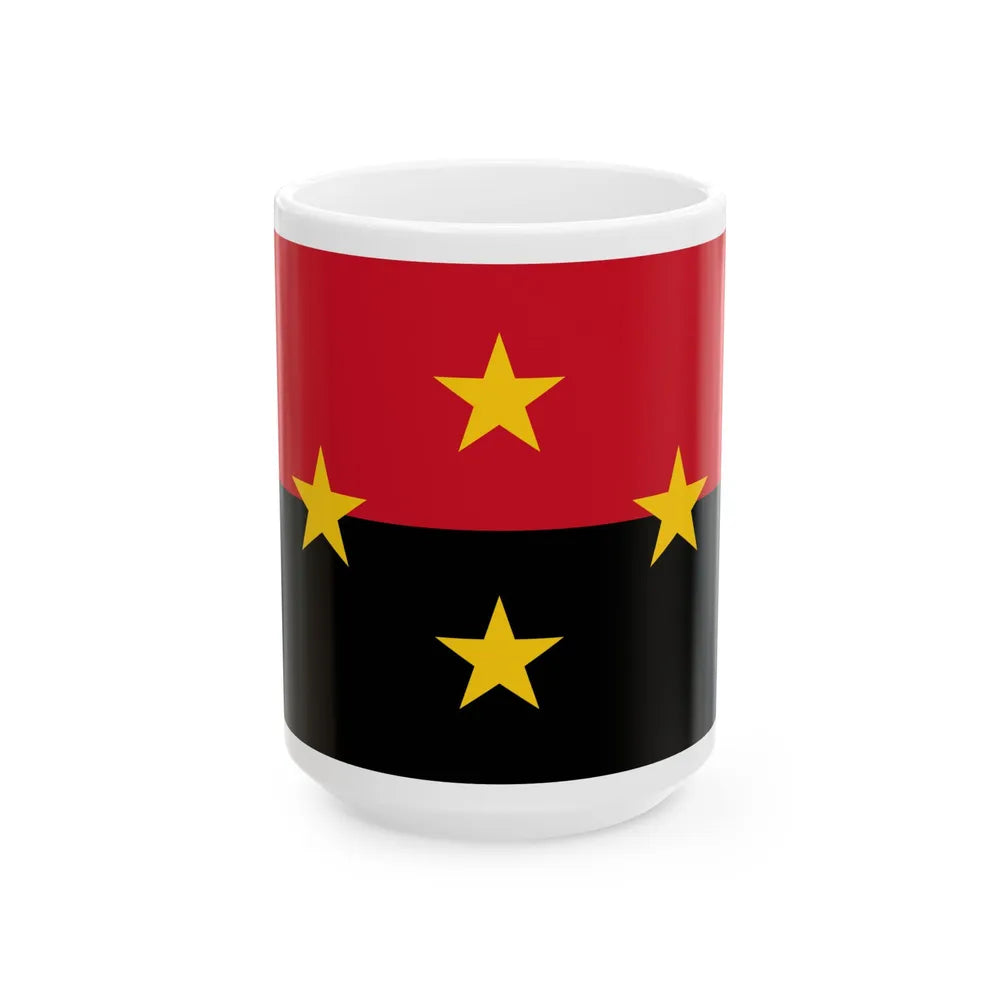 Flag of Norte de Santander Department (Colombia) White Coffee Mug 15oz - Go Mug Yourself