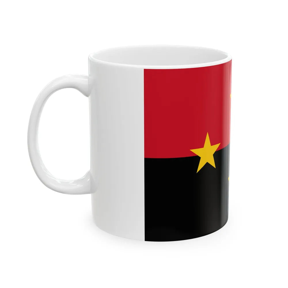 Flag of Norte de Santander Department (Colombia) White Coffee Mug - Go Mug Yourself