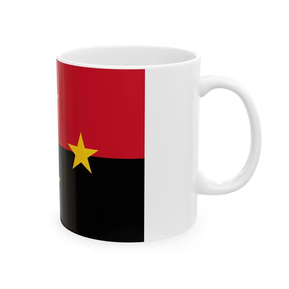 Flag of Norte de Santander Department (Colombia) White Coffee Mug - Go Mug Yourself