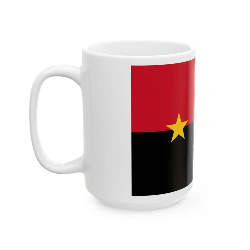 Flag of Norte de Santander Department (Colombia) White Coffee Mug - Go Mug Yourself