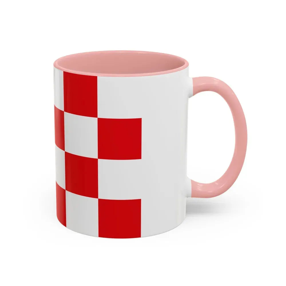 Flag of North Brabant Netherlands - Accent Coffee Mug - Go Mug Yourself