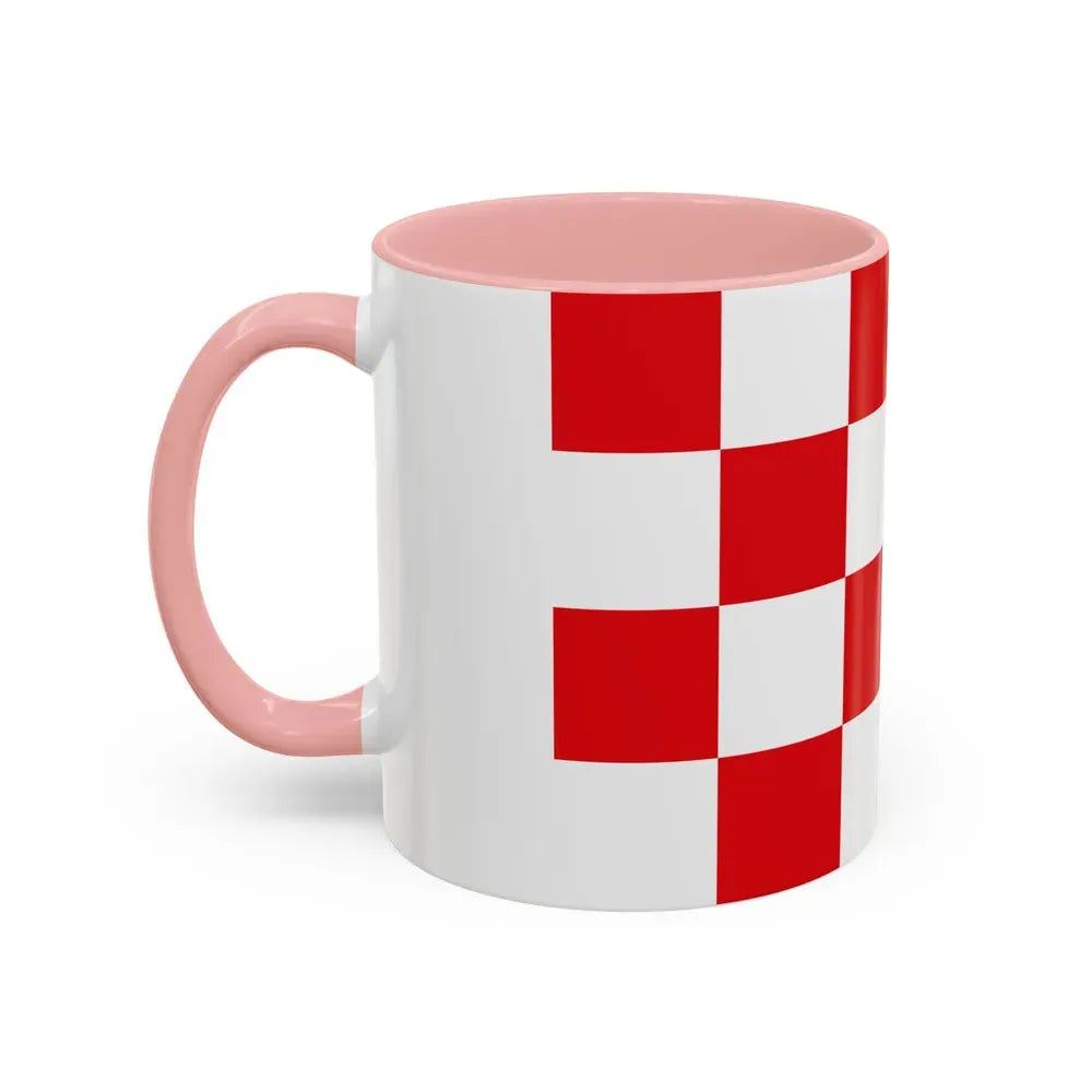 Flag of North Brabant Netherlands - Accent Coffee Mug - Go Mug Yourself
