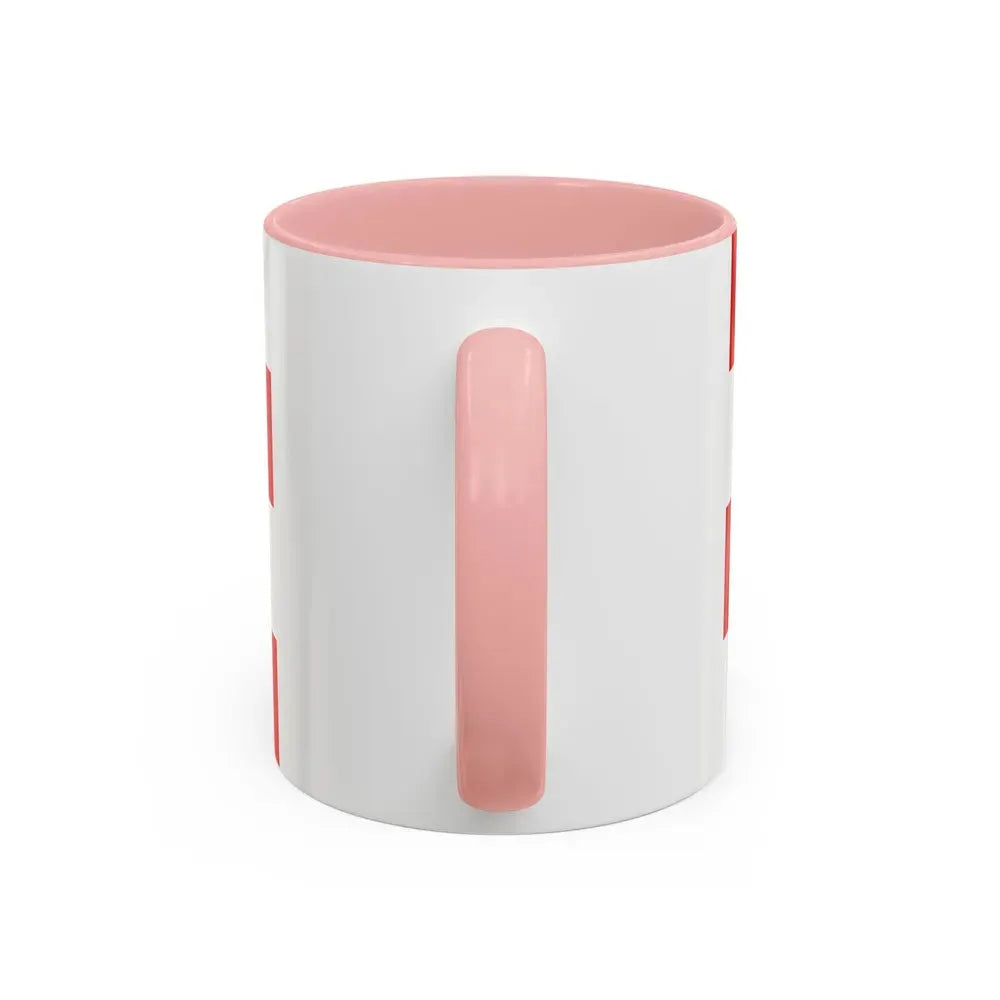 Flag of North Brabant Netherlands - Accent Coffee Mug - Go Mug Yourself