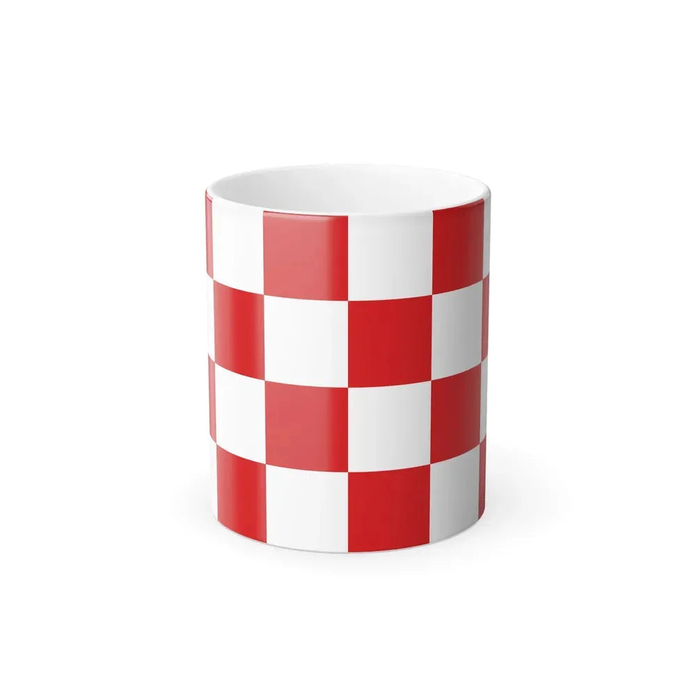Flag of North Brabant Netherlands - Color Changing Coffee Mug 11oz - Go Mug Yourself