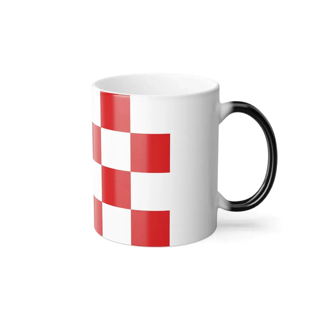 Flag of North Brabant Netherlands - Color Changing Coffee Mug - Go Mug Yourself