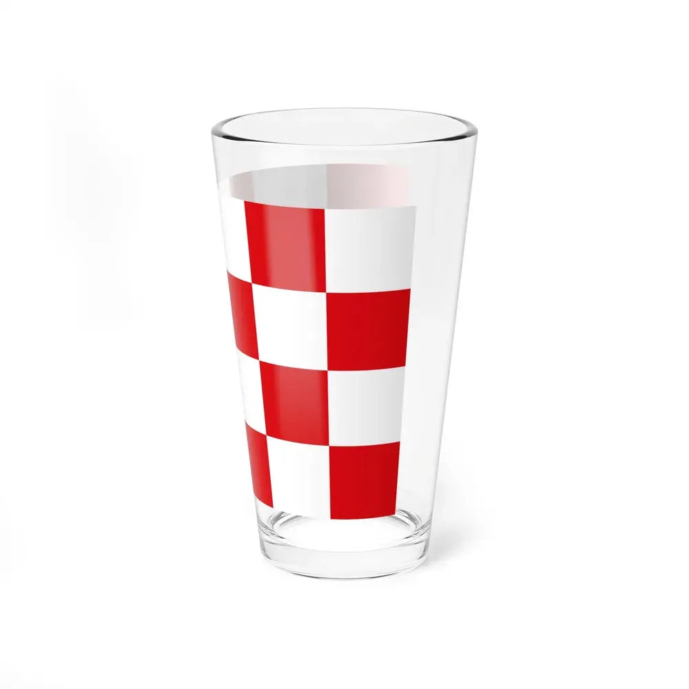 Flag of North Brabant Netherlands - Pint Glass 16oz - Go Mug Yourself