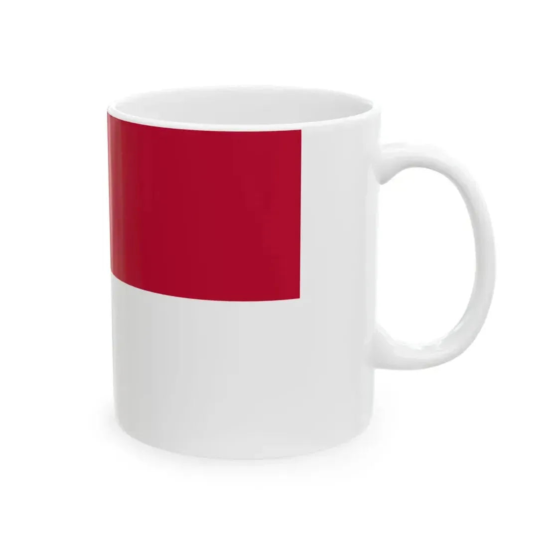 Flag of North Carolina 3-2 (United States) White Coffee Mug - Go Mug Yourself