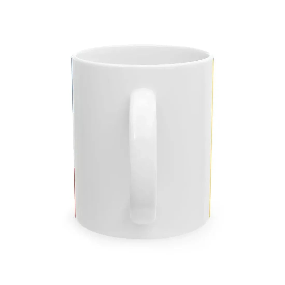 Flag of North China in Resistance (China) White Coffee Mug - Go Mug Yourself