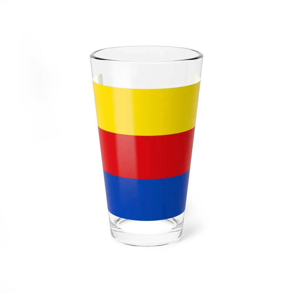 Flag of North Holland Netherlands - Pint Glass 16oz 16oz - Go Mug Yourself