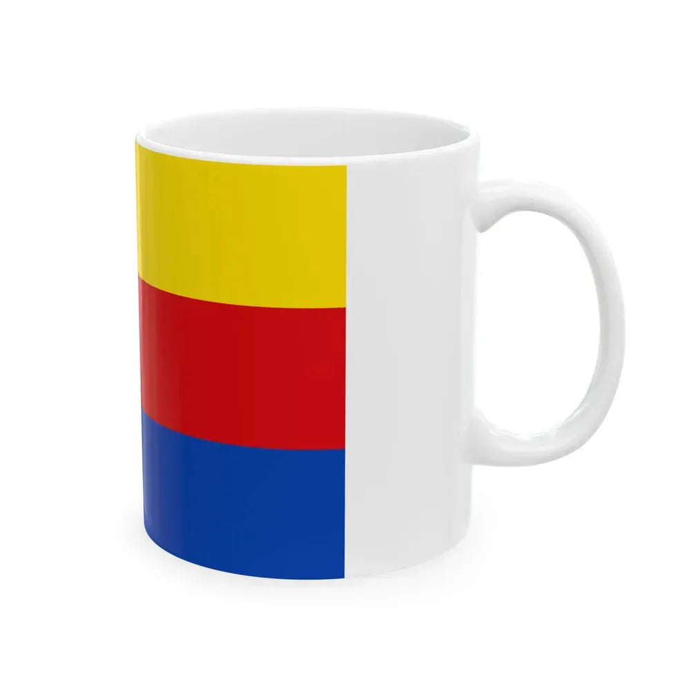Flag of North Holland Netherlands - White Coffee Mug - Go Mug Yourself