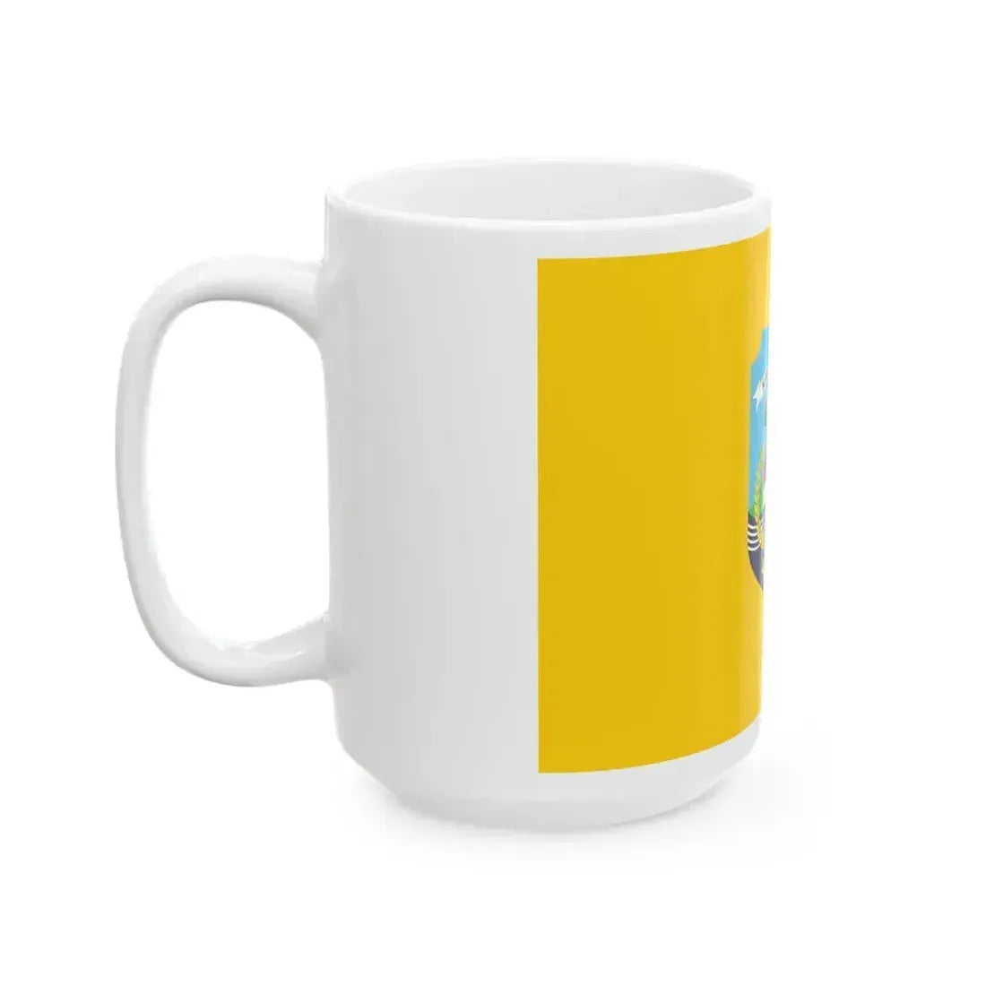 Flag of North Kalimantan Indonesia - White Coffee Mug - Go Mug Yourself