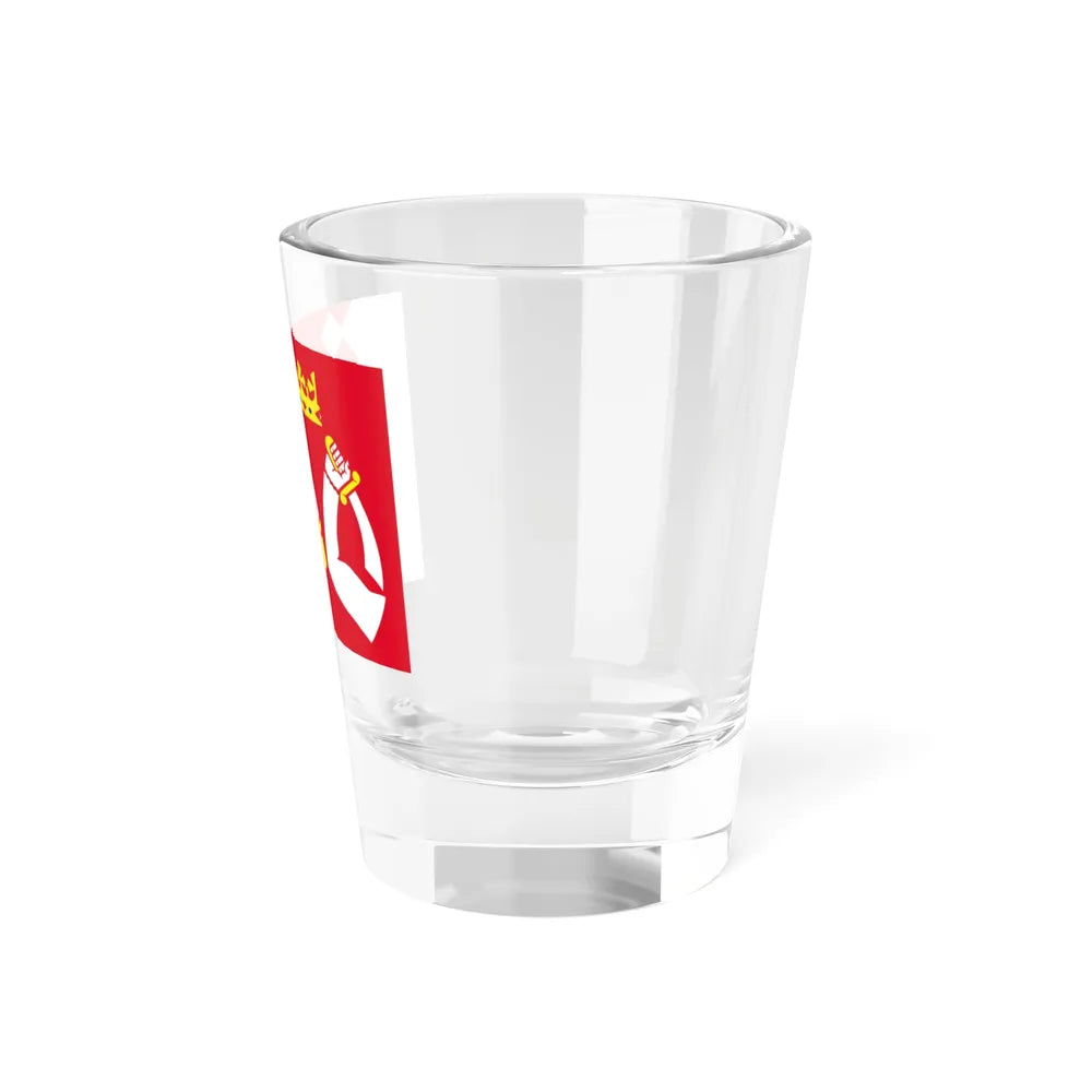 Flag of North Karelia Finland - Shot Glass 1.5oz - Go Mug Yourself