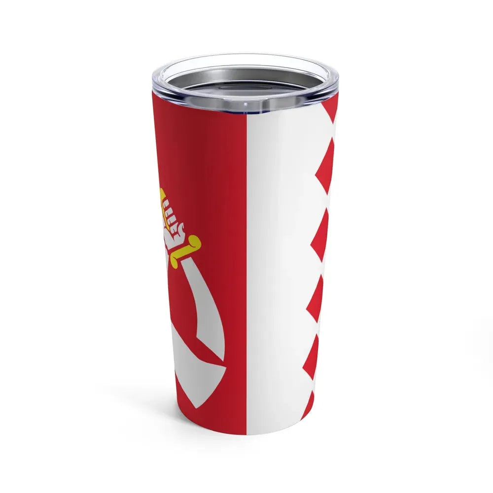 Flag of North Karelia Finland - Tumbler 20oz - Go Mug Yourself