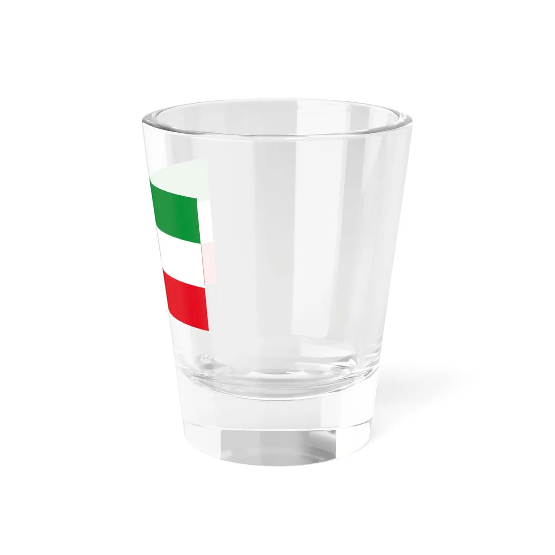 Flag of North Rhine-Westphalia state (Germany) Shot Glass 1.5oz - Go Mug Yourself
