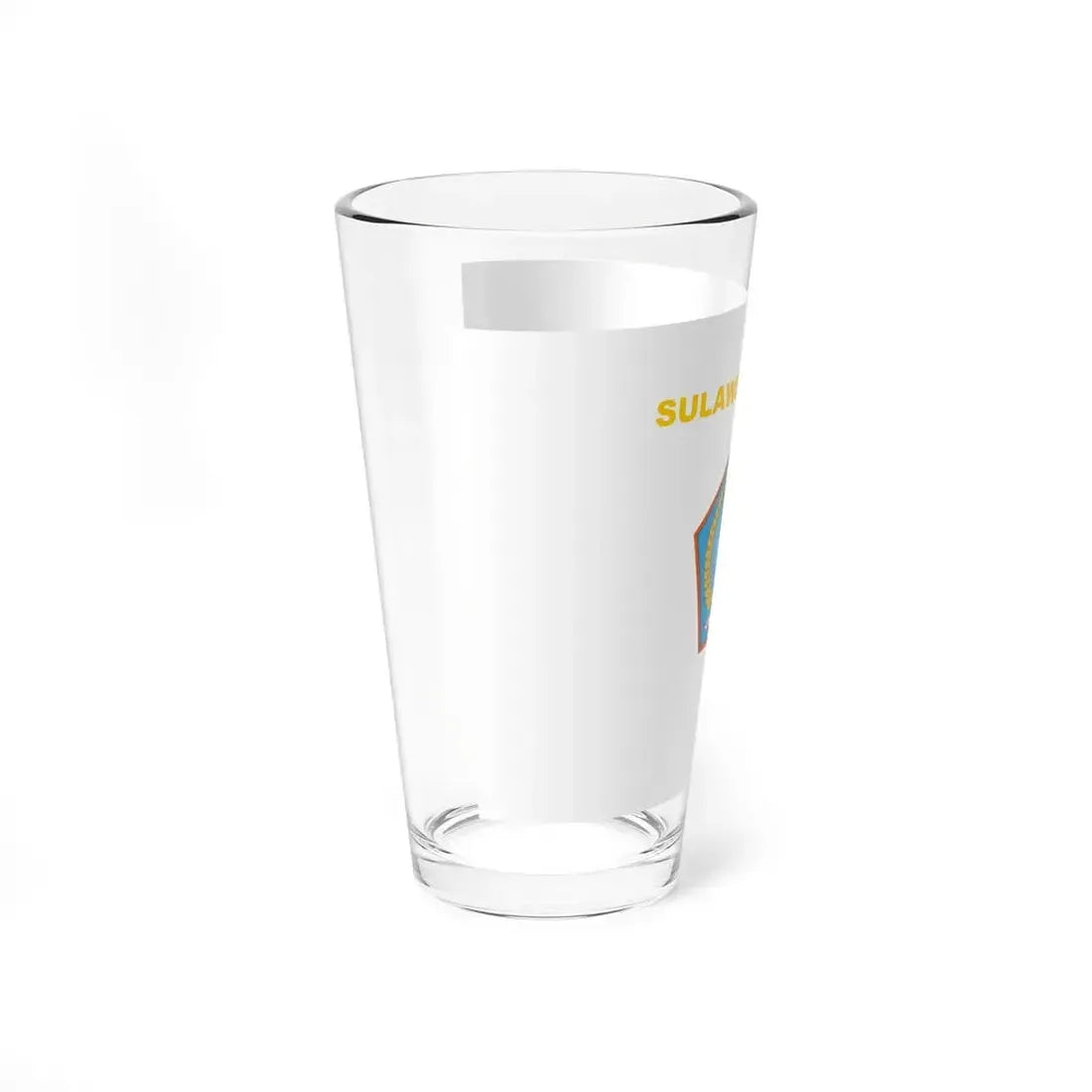 Flag of North Sulawesi Indonesia - Pint Glass 16oz - Go Mug Yourself