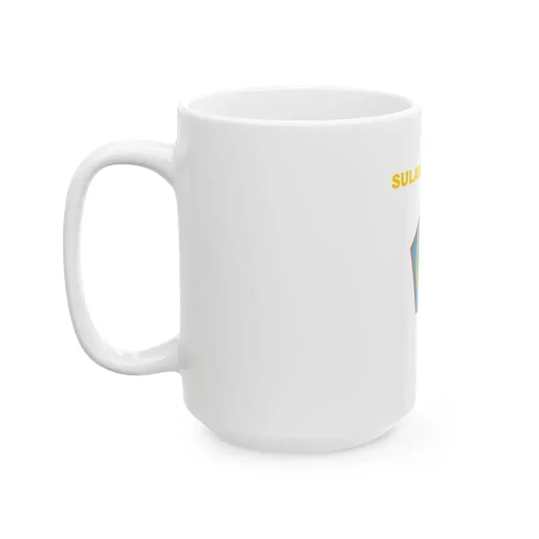 Flag of North Sulawesi Indonesia - White Coffee Mug - Go Mug Yourself