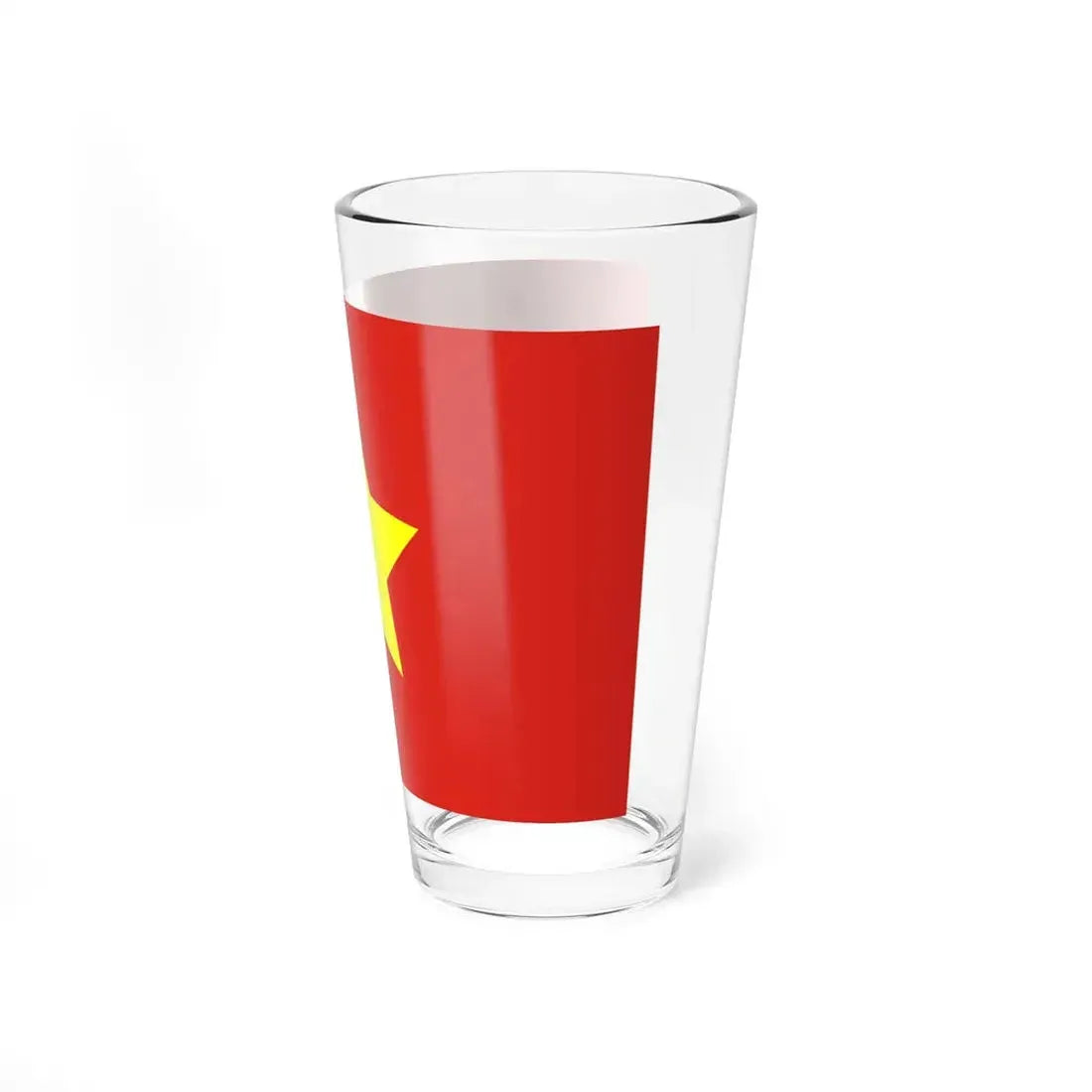 Flag of North Vietnam 1945-1955 (Vietnam) Pint Glass 16oz - Go Mug Yourself
