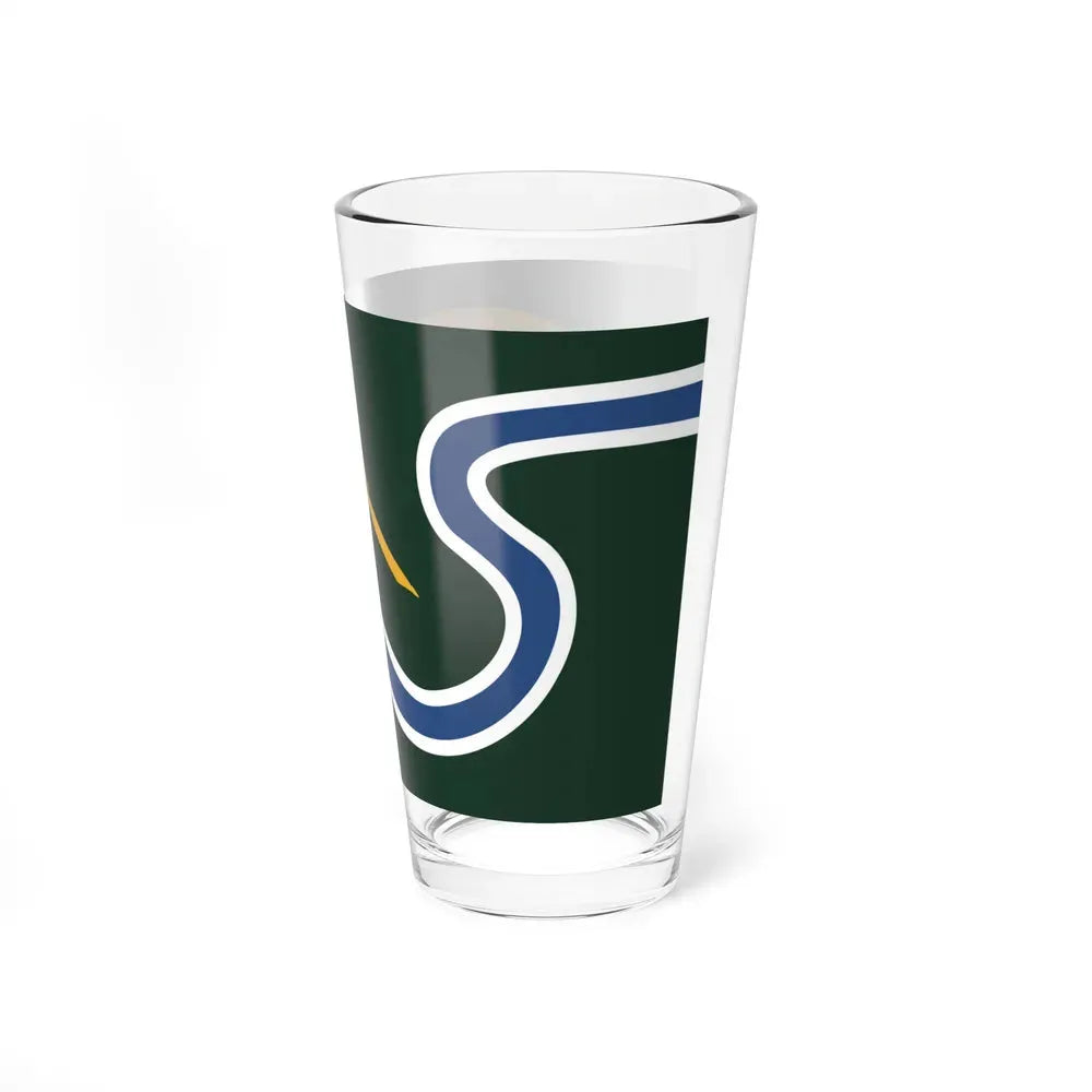 Flag of Northampton, Massachusetts - Pint Glass 16oz - Go Mug Yourself
