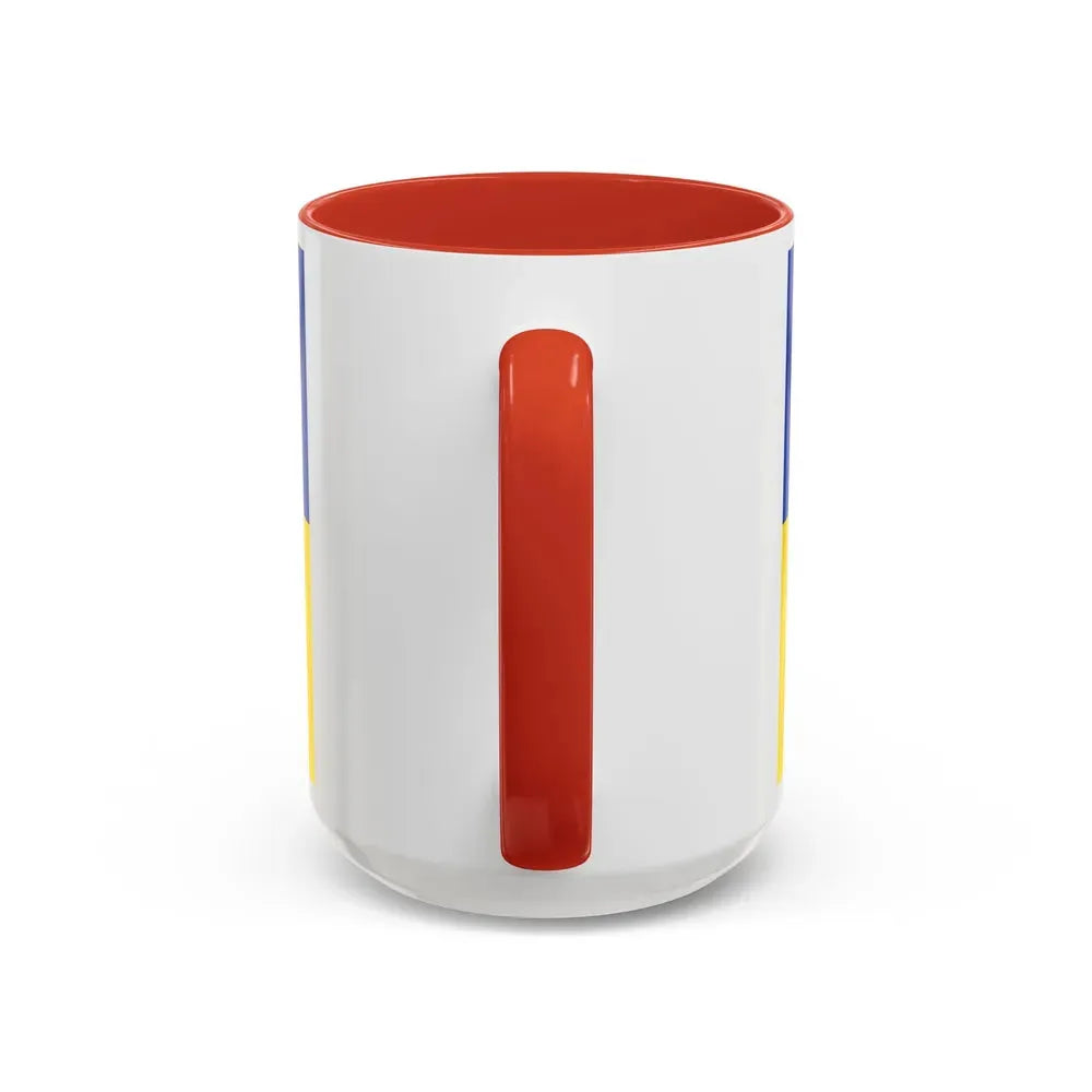 Flag of Northeim Germany - Accent Coffee Mug - Go Mug Yourself