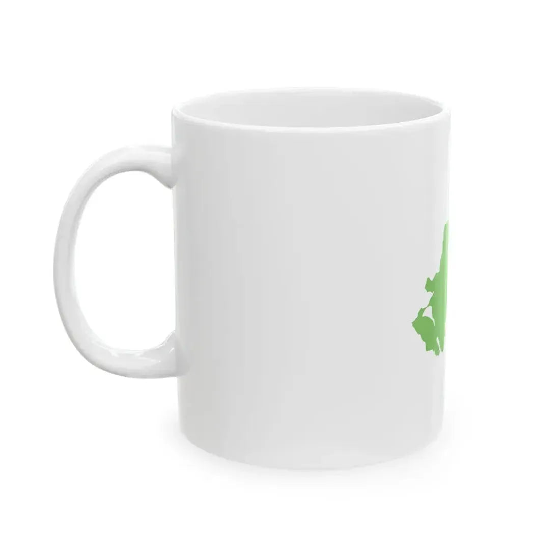 Flag of Northern Ireland unofficial (Ireland) White Coffee Mug - Go Mug Yourself