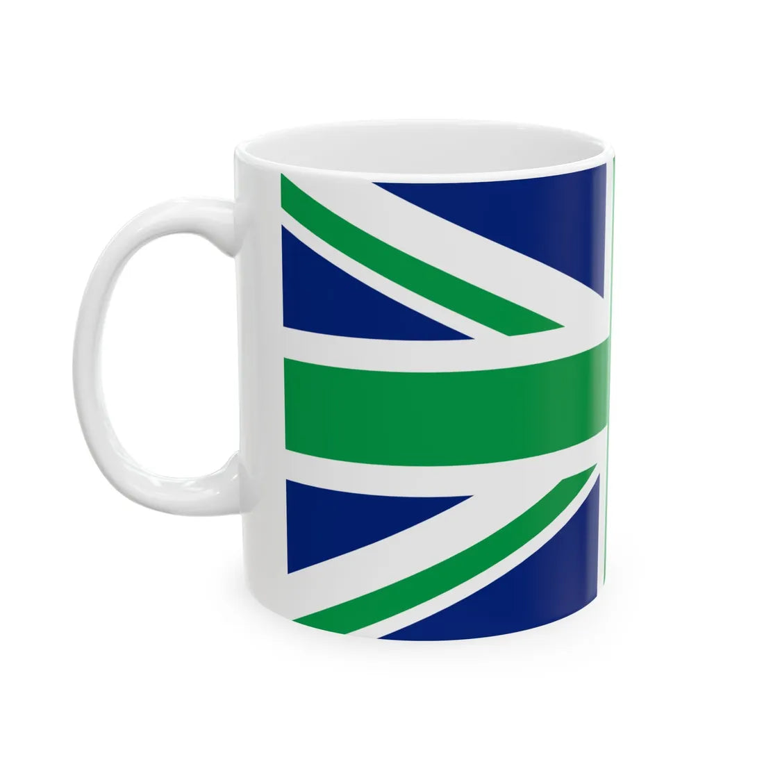 Flag of Northern Ireland2 (Ireland) White Coffee Mug - Go Mug Yourself