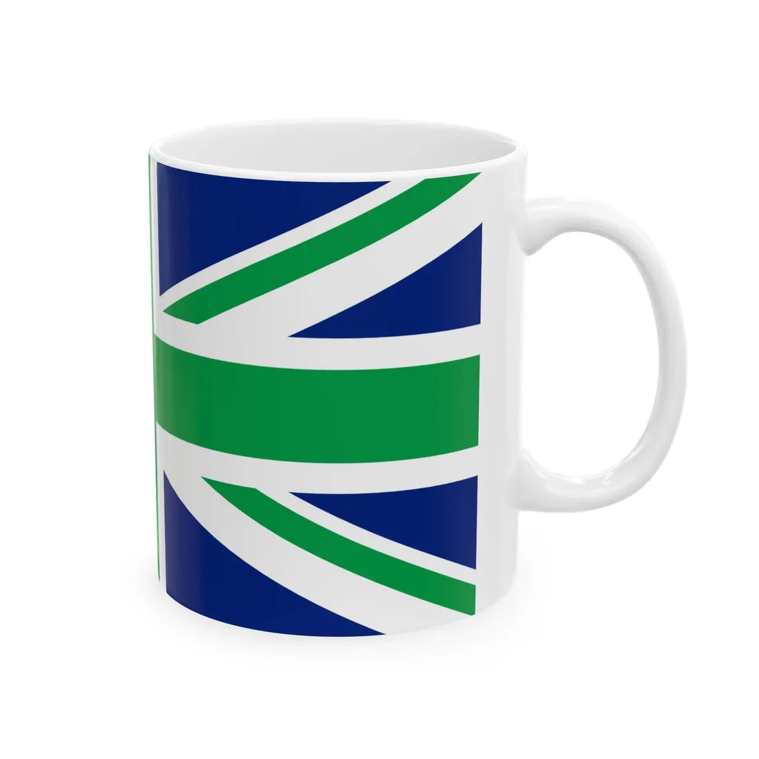 Flag of Northern Ireland2 (Ireland) White Coffee Mug - Go Mug Yourself