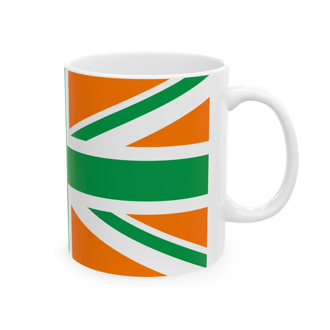 Flag of Northern Ireland3 (Ireland) White Coffee Mug - Go Mug Yourself
