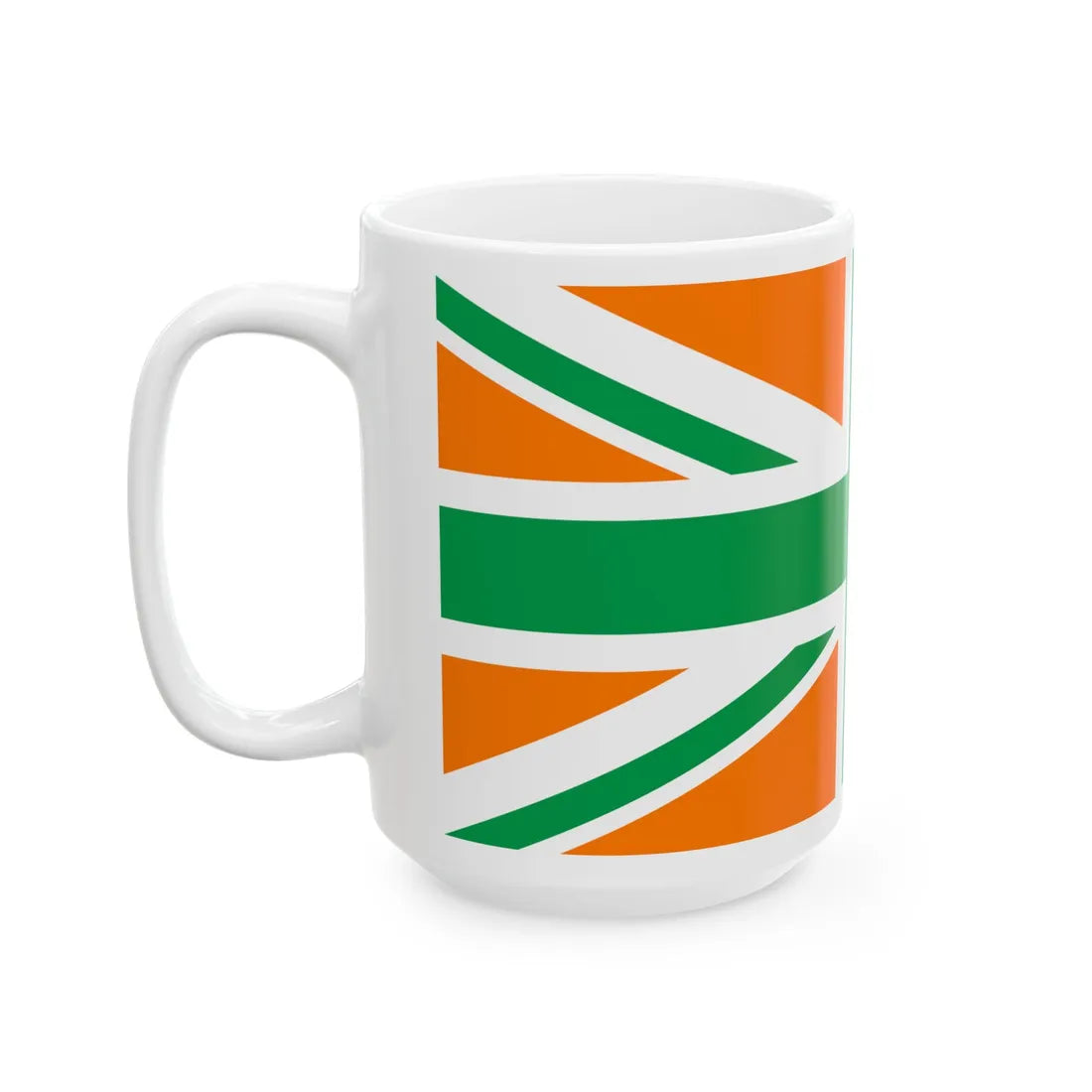 Flag of Northern Ireland3 (Ireland) White Coffee Mug - Go Mug Yourself