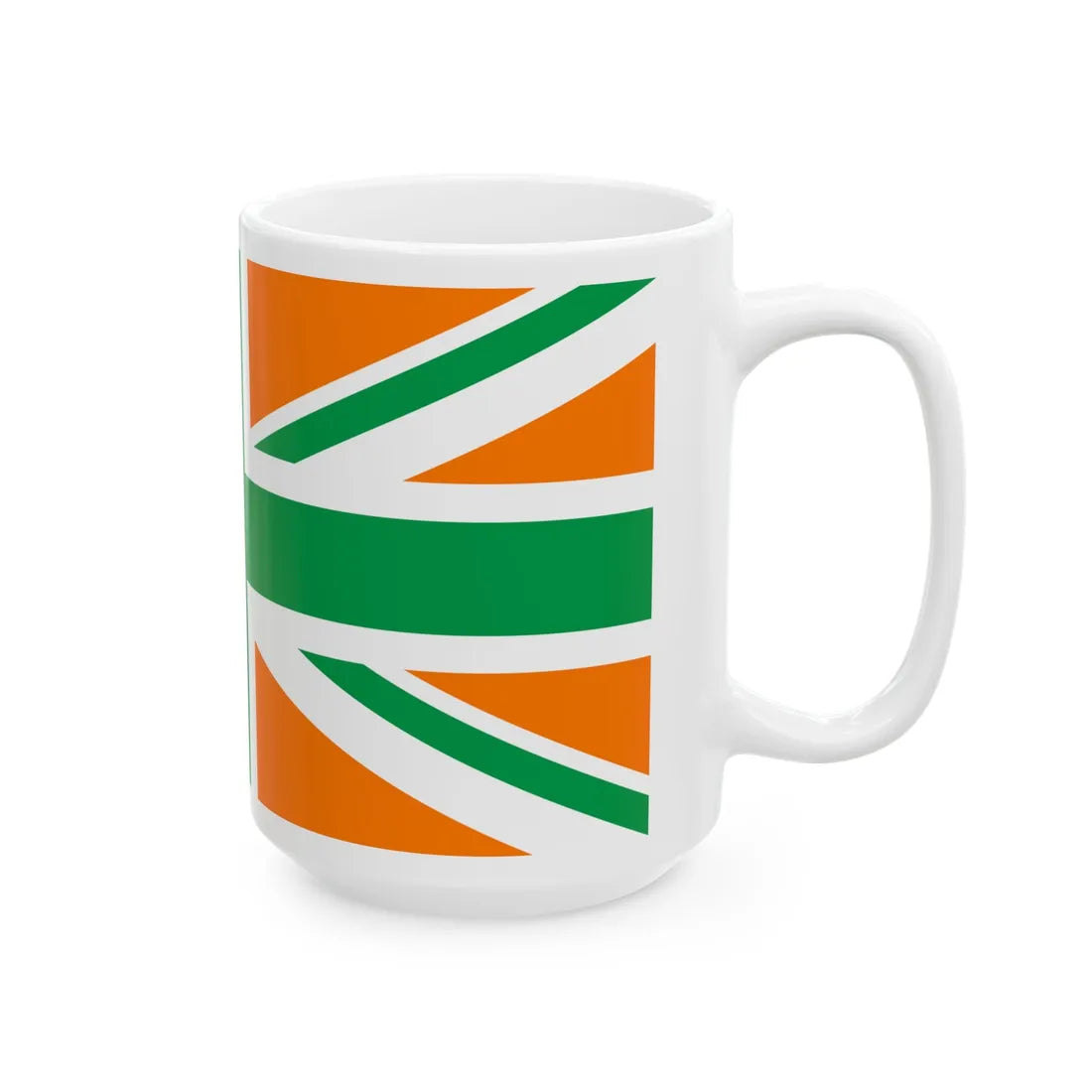 Flag of Northern Ireland3 (Ireland) White Coffee Mug - Go Mug Yourself
