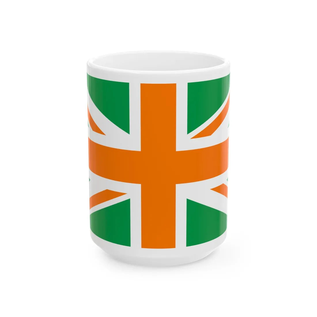 Flag of Northern Ireland4 (Ireland) White Coffee Mug 15oz - Go Mug Yourself