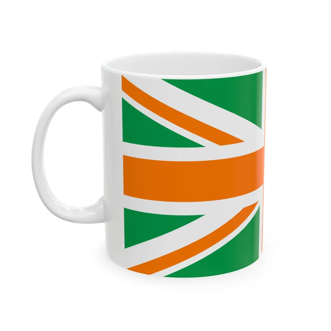 Flag of Northern Ireland4 (Ireland) White Coffee Mug - Go Mug Yourself