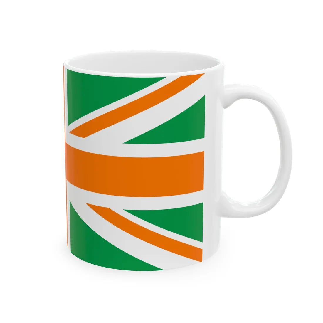Flag of Northern Ireland4 (Ireland) White Coffee Mug - Go Mug Yourself