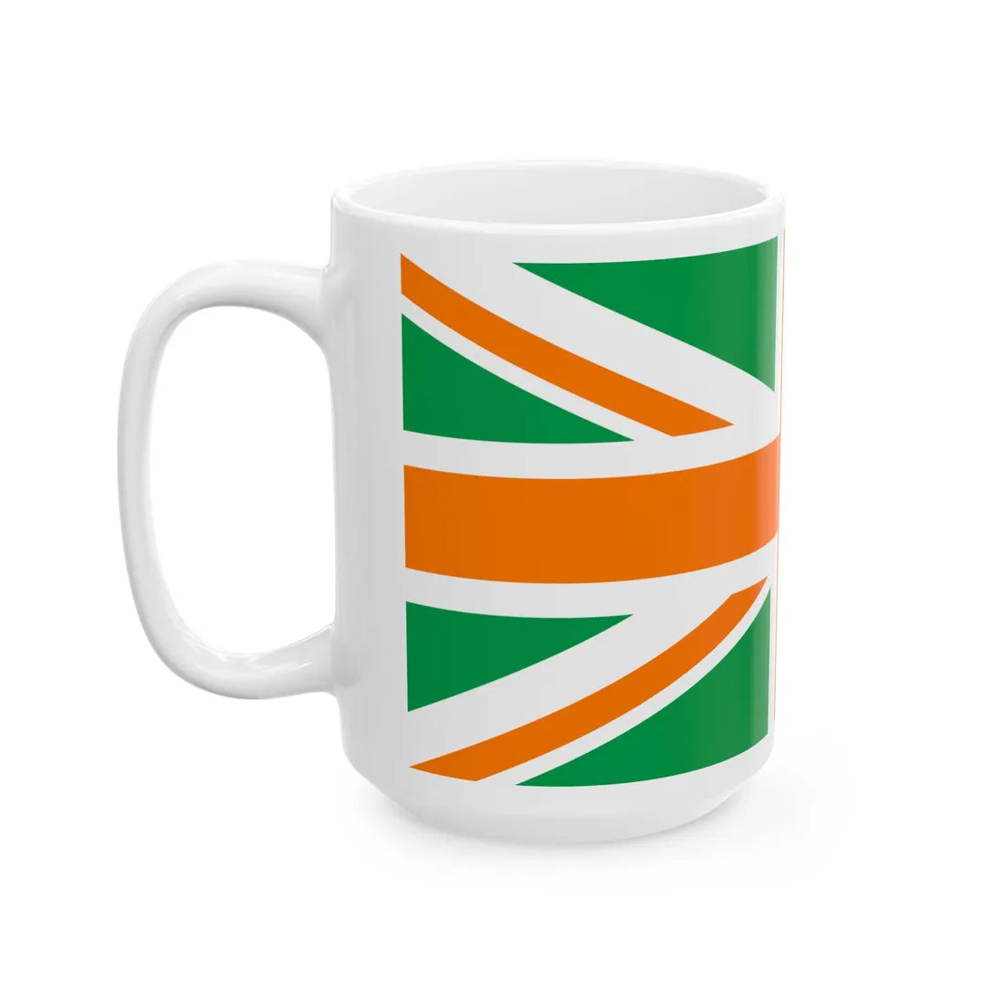 Flag of Northern Ireland4 (Ireland) White Coffee Mug - Go Mug Yourself