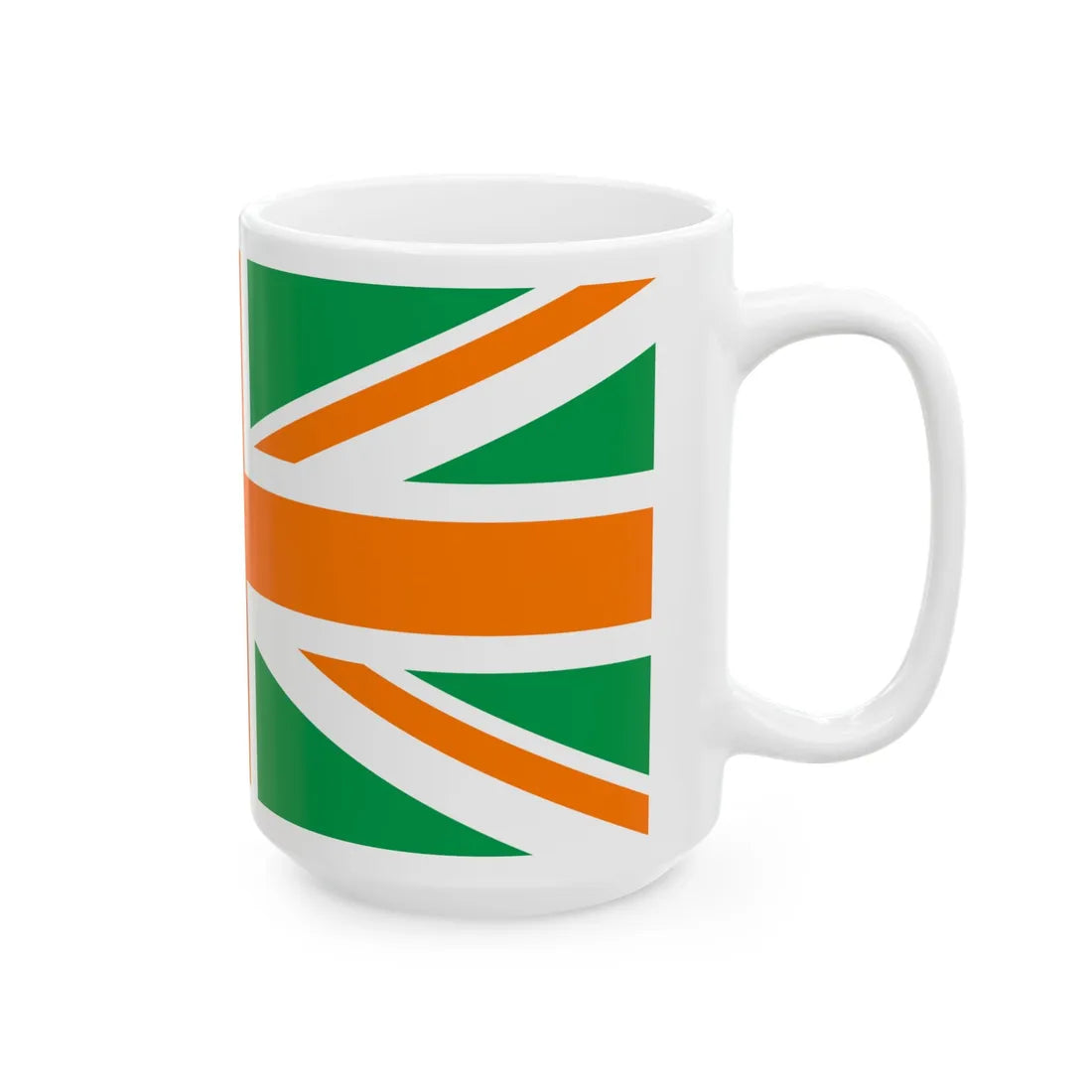 Flag of Northern Ireland4 (Ireland) White Coffee Mug - Go Mug Yourself