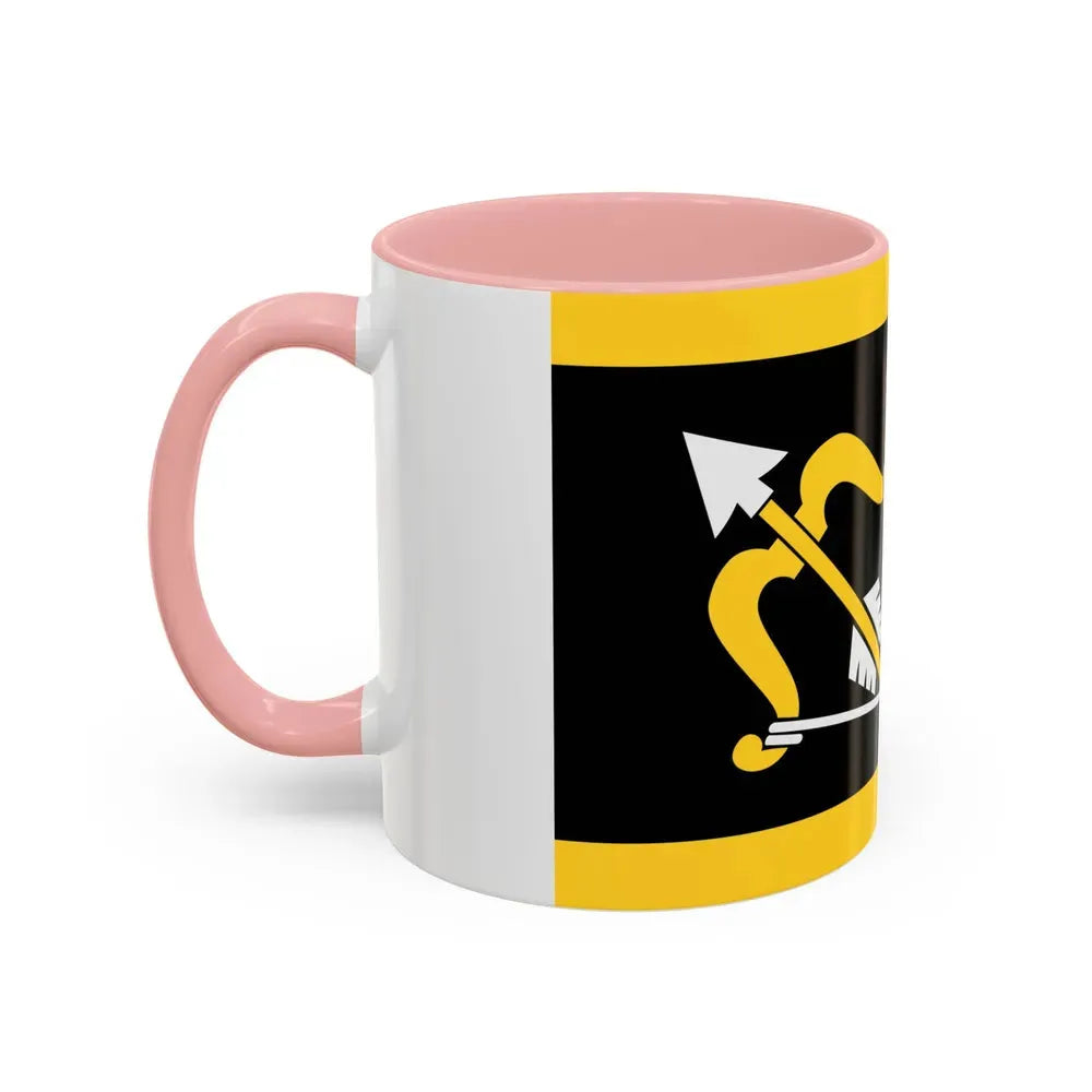 Flag of Northern Savonia Finland - Accent Coffee Mug - Go Mug Yourself