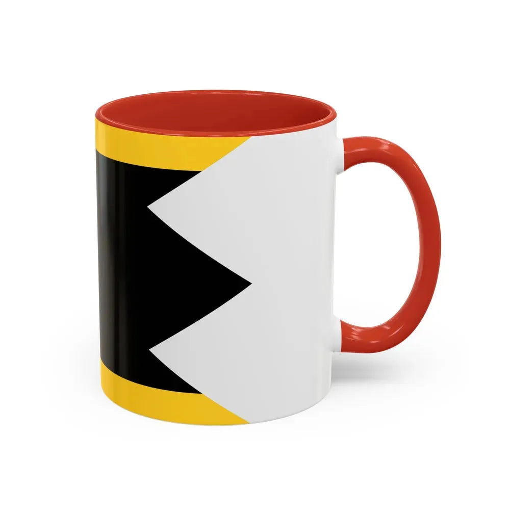 Flag of Northern Savonia Finland - Accent Coffee Mug - Go Mug Yourself