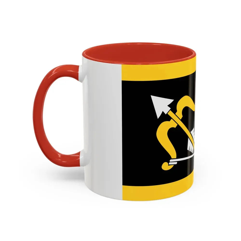 Flag of Northern Savonia Finland - Accent Coffee Mug - Go Mug Yourself