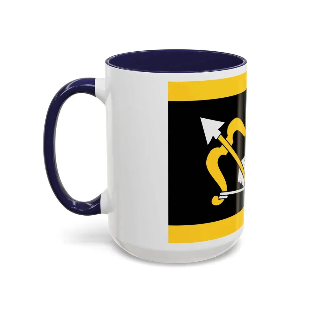 Flag of Northern Savonia Finland - Accent Coffee Mug - Go Mug Yourself