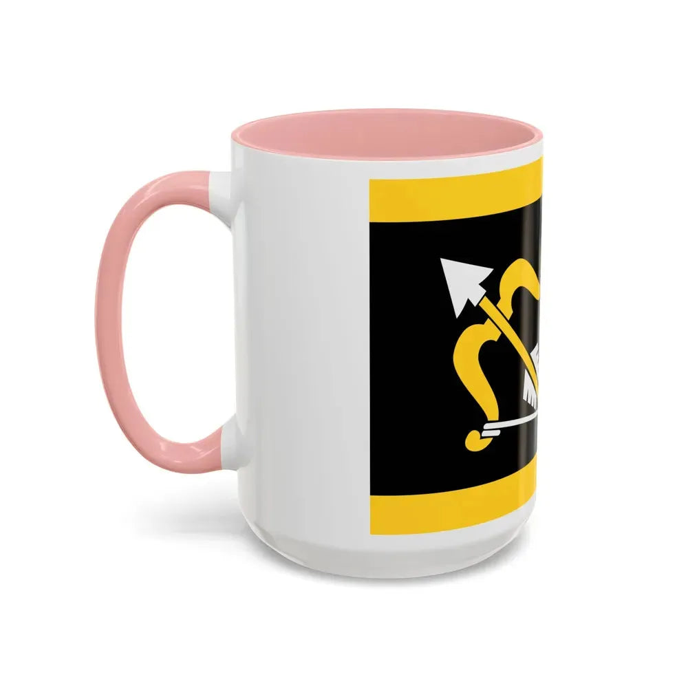 Flag of Northern Savonia Finland - Accent Coffee Mug - Go Mug Yourself