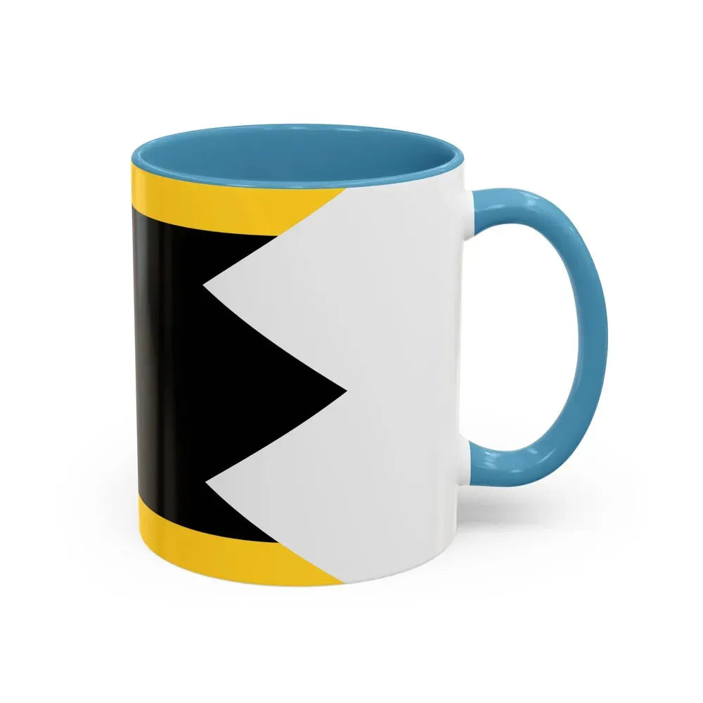 Flag of Northern Savonia Finland - Accent Coffee Mug - Go Mug Yourself