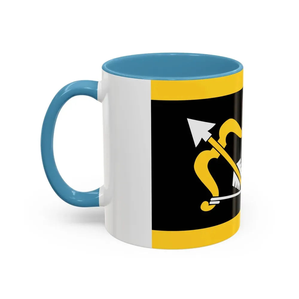 Flag of Northern Savonia Finland - Accent Coffee Mug - Go Mug Yourself