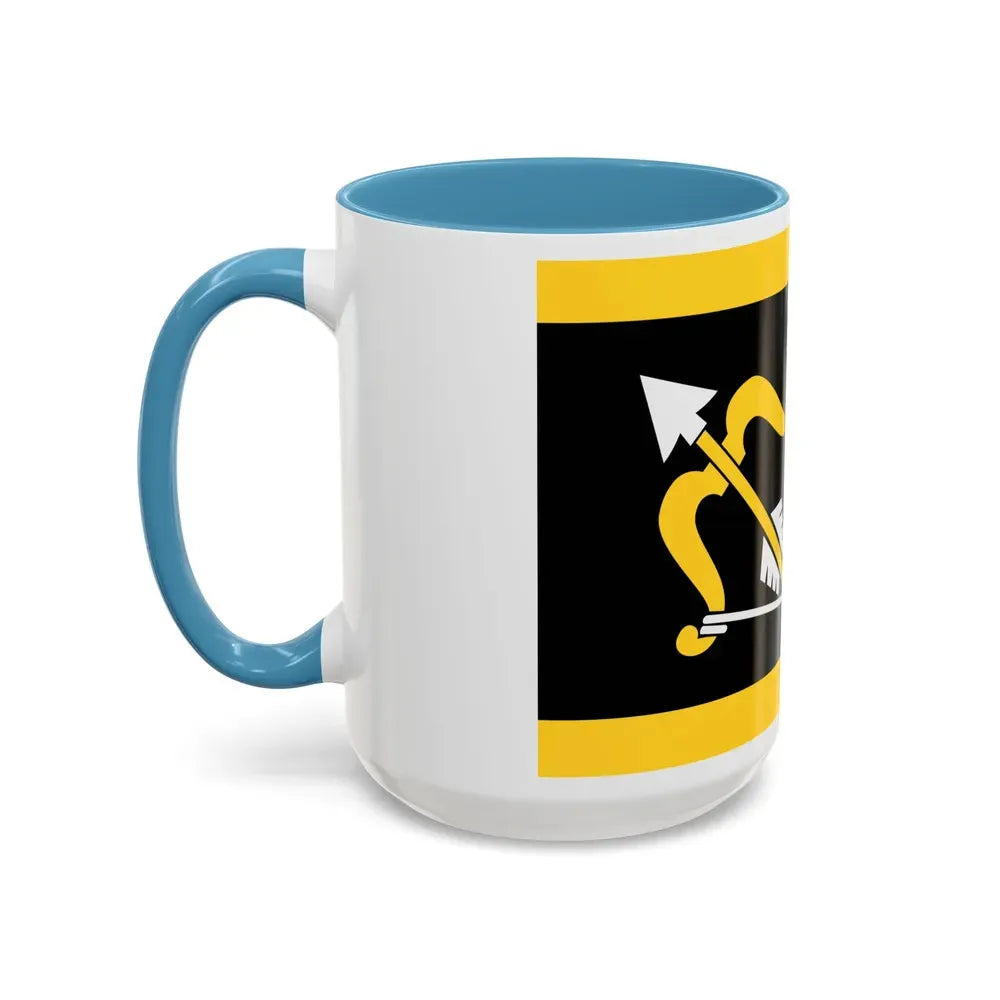 Flag of Northern Savonia Finland - Accent Coffee Mug - Go Mug Yourself