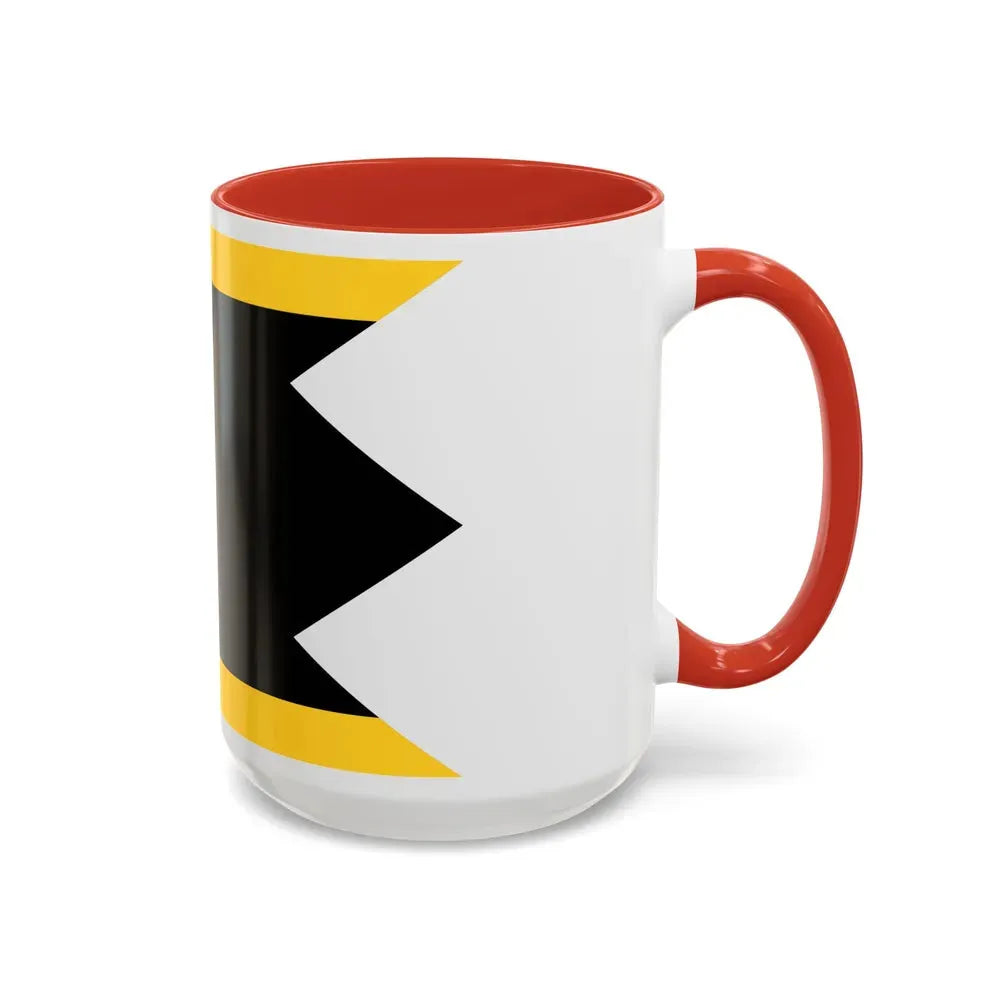 Flag of Northern Savonia Finland - Accent Coffee Mug - Go Mug Yourself