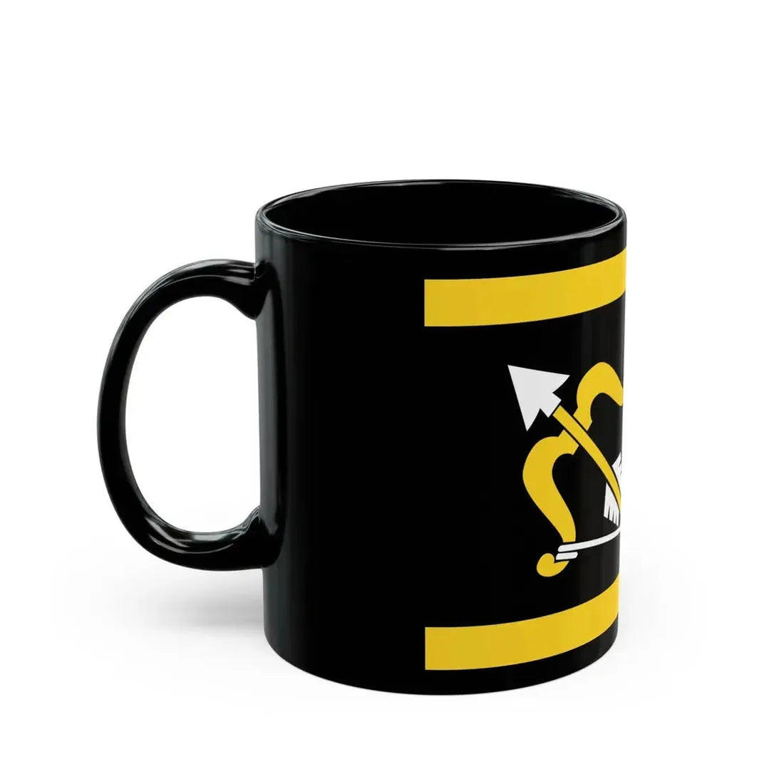 Flag of Northern Savonia Finland - Black Coffee Mug - Go Mug Yourself