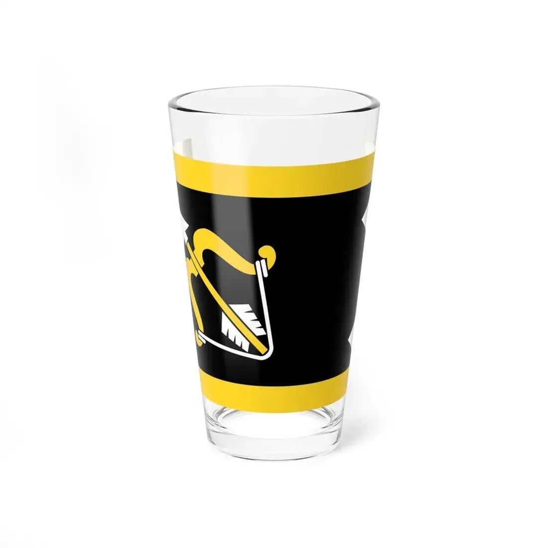 Flag of Northern Savonia Finland - Pint Glass 16oz 16oz - Go Mug Yourself
