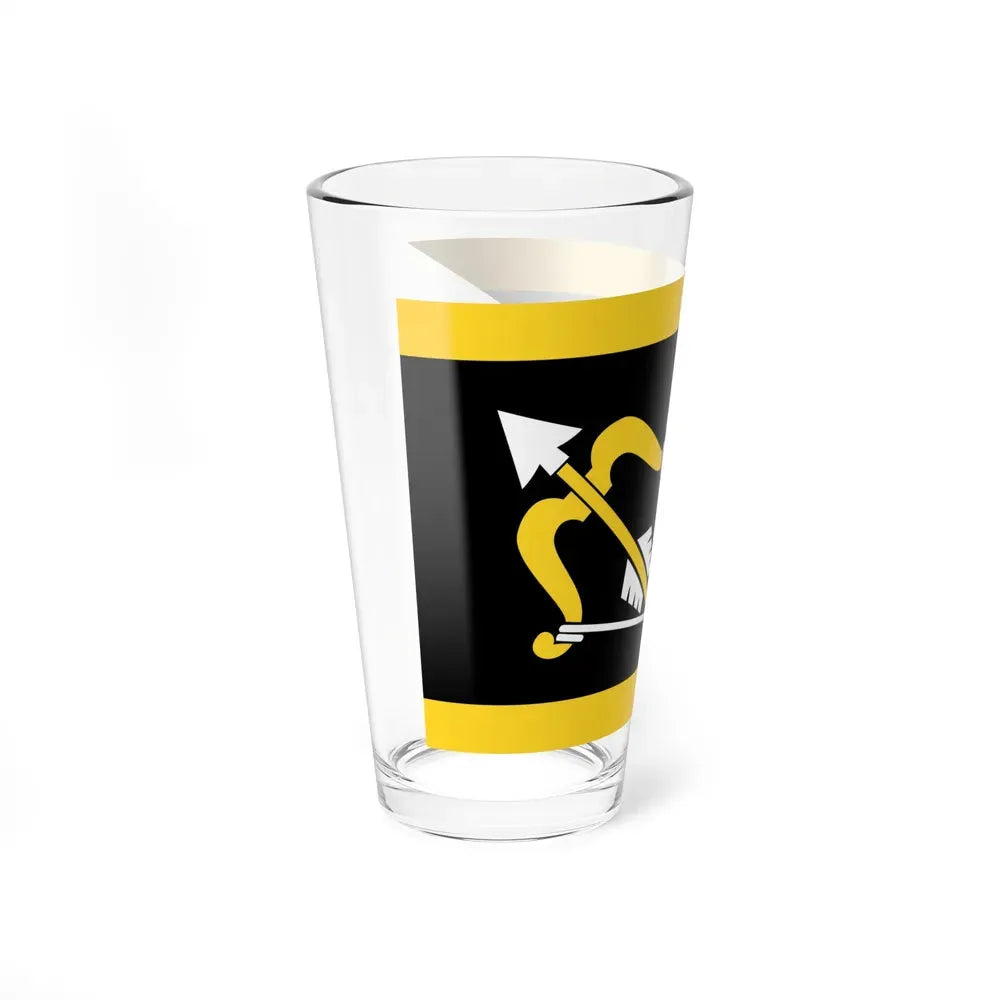 Flag of Northern Savonia Finland - Pint Glass 16oz - Go Mug Yourself